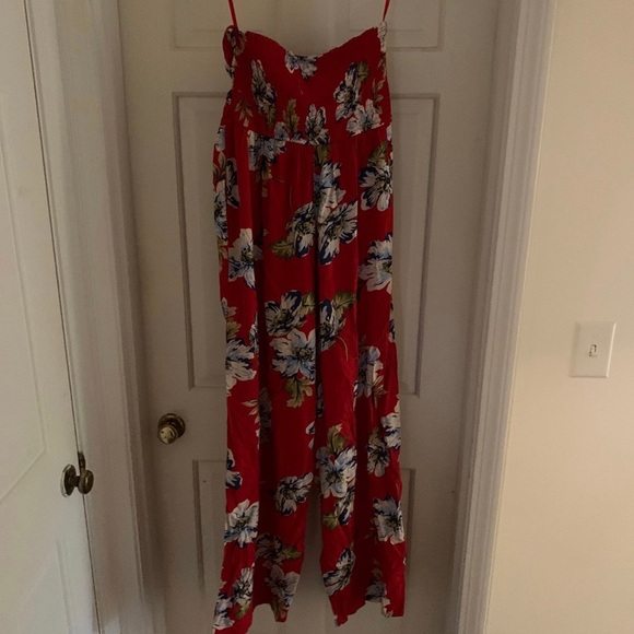 Jumpsuit BOG Collective Band of Gypsies NEW size large floral - Picture 7 of 7